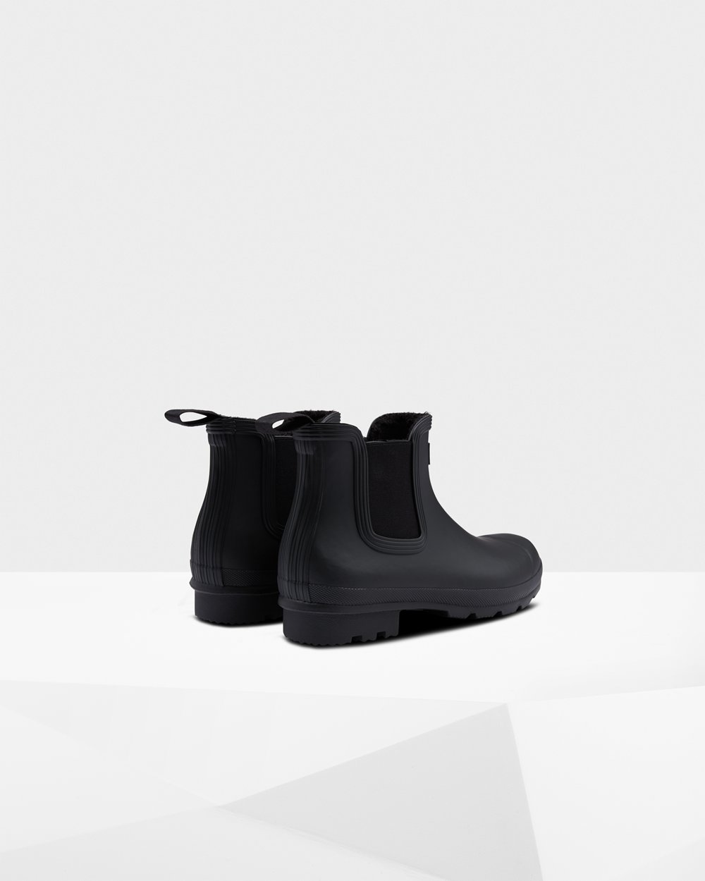 Chelsea Boots Heren - Hunter Original Insulated - Zwart - 93WXQKYBA